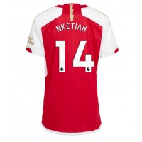 Arsenal Eddie Nketiah #14 Domáci Ženy futbalový dres 2023-24 Krátky Rukáv
